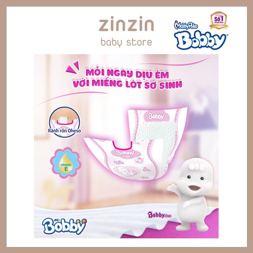 [HÀNG TẶNG] Miếng lót sơ sinh, tã sơ sinh BOBBY Newborn 1 (NB1-64, NB1-108)