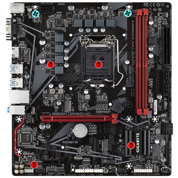 Bo Mạch Chủ Mainboard Gigabyte B560M-GAMING HD - Hàng Chính Hãng