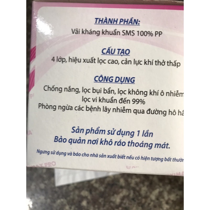khẩu trang 1 lớp cao cấp ( đi mưa k thấm nước ) | BigBuy360 - bigbuy360.vn
