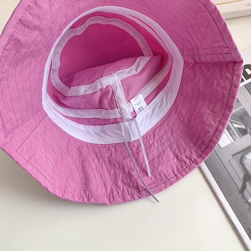 Nón Tai Bèo Vành Rộng Thoáng Khí Màu Sắc Đơn Giản