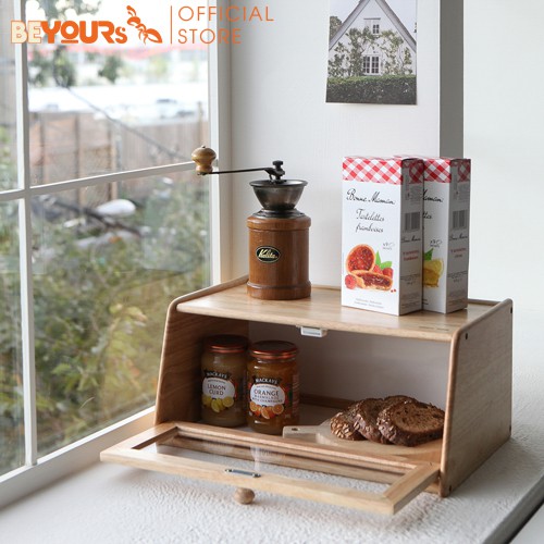 Tủ Đựng Gia Vị Gỗ BEYOURs A Bread Case Kệ Đa Năng Nội Thất Kiểu Hàn Lắp Ráp Nhà Bếp | BigBuy360 - bigbuy360.vn