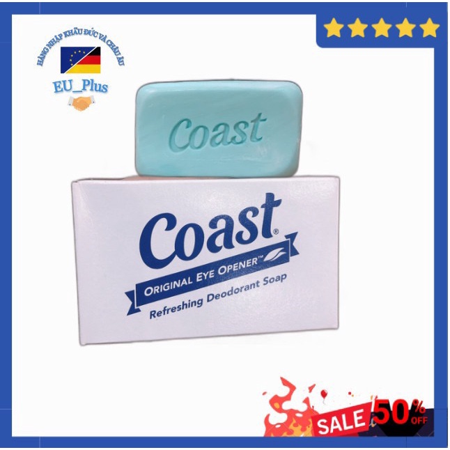 Xà bông cục Coast 113g,Classic Scent Refreshing Deodorant Soap