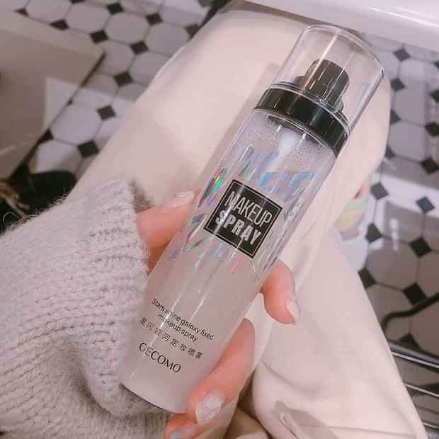 🌈🍓🍭 Xịt Khóa Lớp Trang Điểm, Xịt Nhũ Makeup Gecomo Ánh Nhũ Dưỡng Da, Cấp Ẩm, Làm Trắng - Y346 | BigBuy360 - bigbuy360.vn