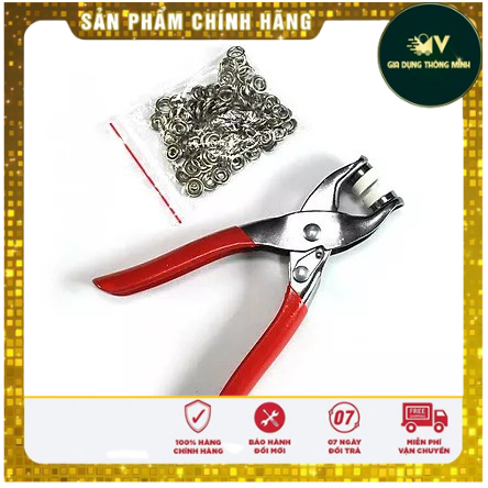 .Kìm Bấm Cúc Sắt Loại Xịn