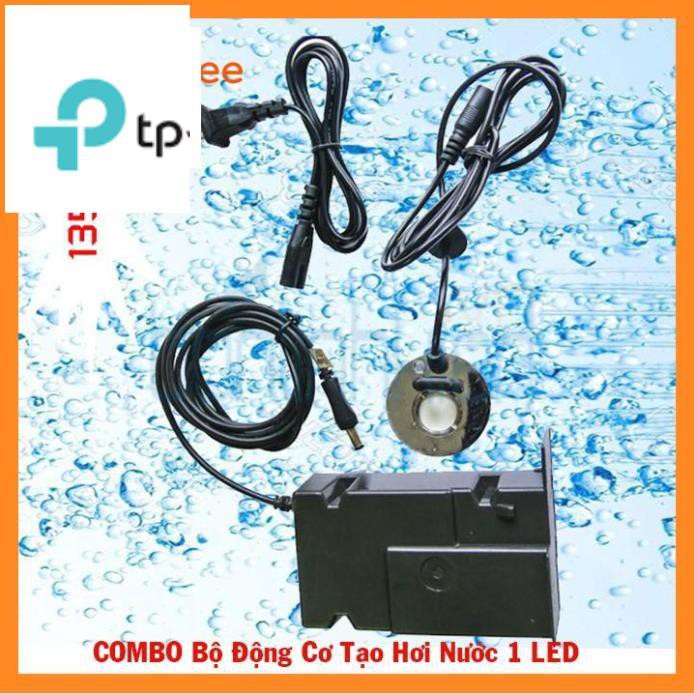 Combo động cơ tạo hơi nước kèm nguồn 24V, chế động cơ phun sương tạo hơi nước nước, tạo ẩm mua hè các loại