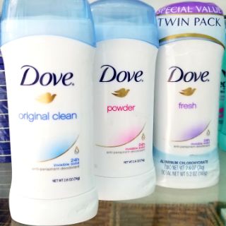 LĂN KHỬ MÙI DOVE 24H INVISIBLE SOLID