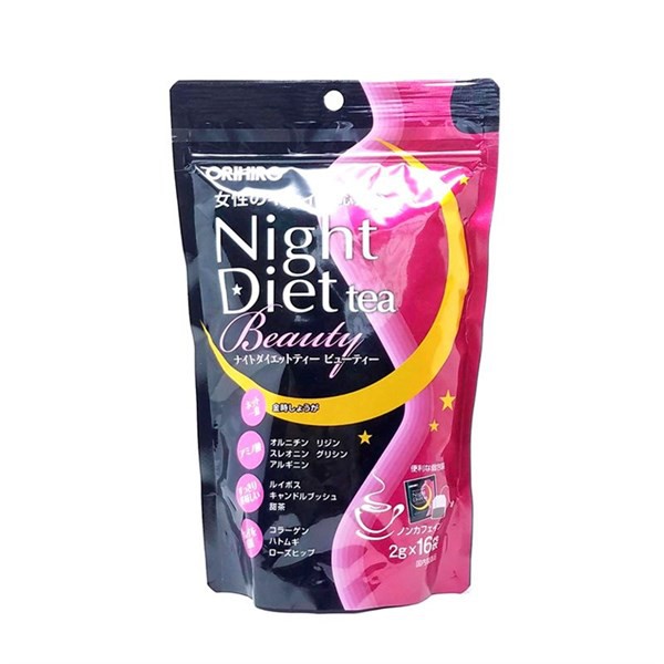 Trà giảm cân Orihiro Night Diet Beauty 16 gói