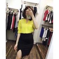 áo sơ mi cộc tay nữ hàng quảng châu