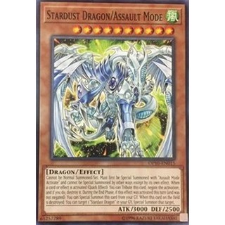 Lá bài thẻ bài Yugioh OP10-EN015 Stardust Dragon/Assault Mode