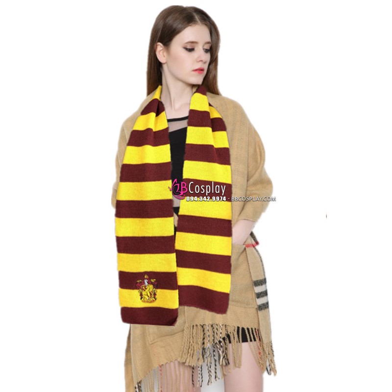 Khăn Choàng Cổ Harry Potter Nhà Godric Gryffindor