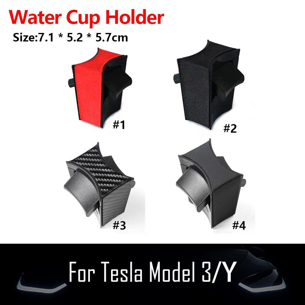 Khay Đựng Cốc Nước Cho Xe Hơi Tesla Model 3 / Y 2021 2022