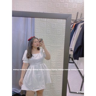 Đầm Gấm Xoè Dự Tiệc [ TNT Shop Bigsize 60kg - 90kg ] Ảnh thật 100%