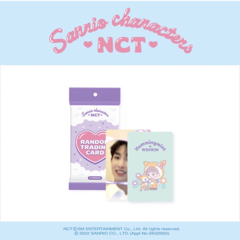ẢNH THẺ NCT SANRIO TRADING CARD B