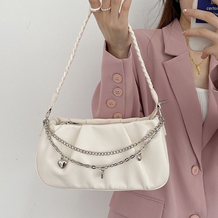 IELGY Túi Đeo Vai / Xách Tay Một Dây Đeo Xích Thiết Kế Cao Cấp Dành Cho Nữ