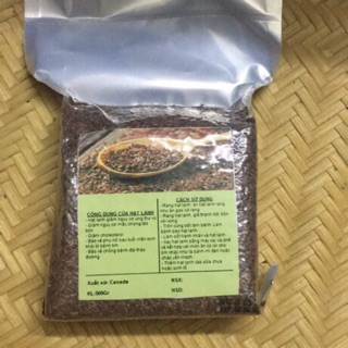 Combo 1kg hạt lanh Canada