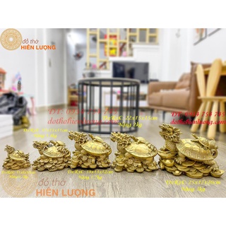 Long quy cõng con bằng đồng phong thủy trấn trạch 5 cỡ