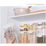 ONLY HOUSE Hộp Nhựa Trong Suốt Đựng Thực Phẩm Khô Có Khóa Cài Cho Nhà Bếp