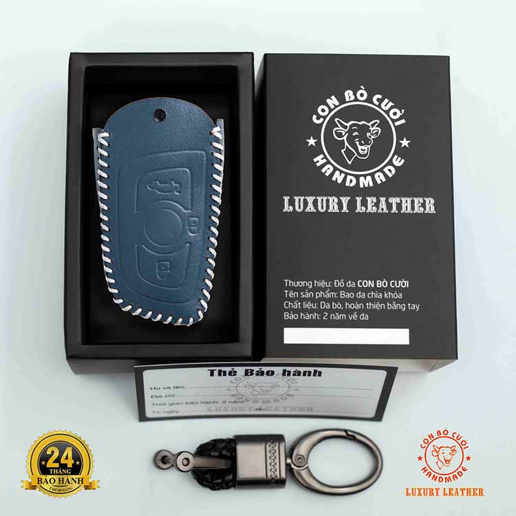 Bao da chìa khóa Ô tô Vinfast Lux A và Lux SA đời 2019-2020 Gia Anh mua bao da tặng móc khóa bảo hành 24 tháng