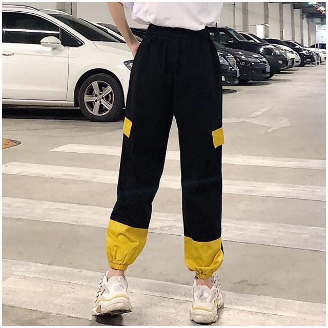 FREESHIP 50K - QUẦN KAKI JOGGER TÚI HỘP UNISEX PHỐI MÀU NAM NỮ | BigBuy360 - bigbuy360.vn