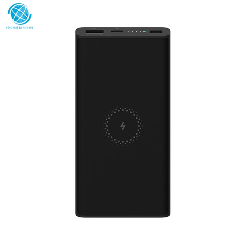 Pin sạc dự phòng không dây Xiaomi Mi 10,000 mAh 10W Wireless Global / Vỏ nhựa - Hãng Phân Phối