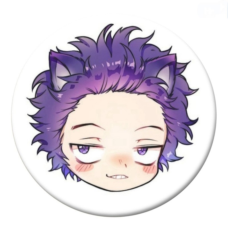 Huy hiệu cái áo IN HÌNH My hero academy Học viện anh hùng anime chibi dễ thương xinh xắn mẫu 2