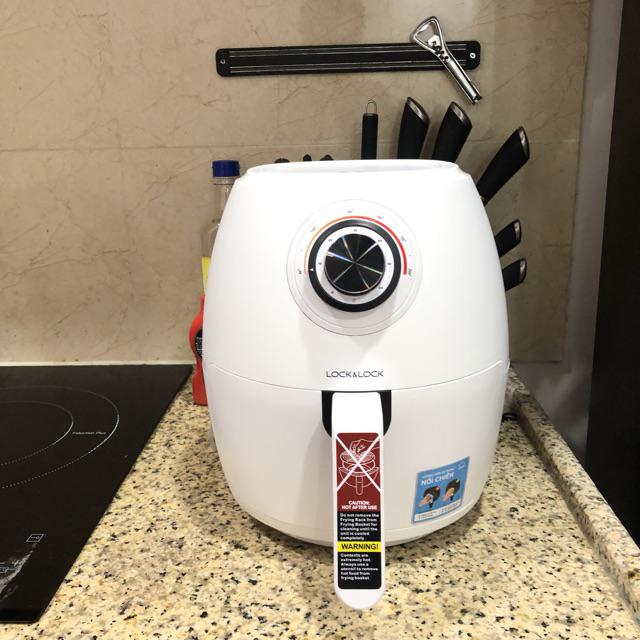 Nồi chiên không dầu Lock&Lock EJF148WHT giá rẻ 1,5 triệu VNĐ