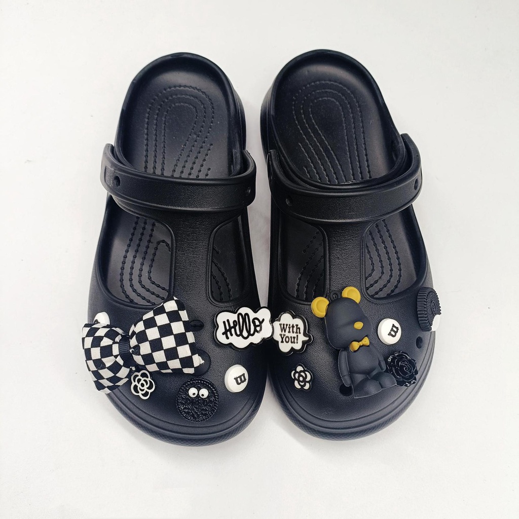 Dép Sandal nữ Tăng Chiều Cao 6cm 🎁 Tặng Kèm 🎁 full bộ stiker MSP : Sục hở 2616