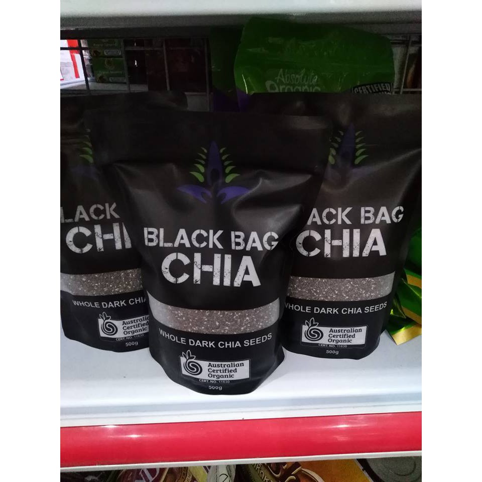 Hạt Chia Đen Black Bag 500g Nhập Khẩu Giá Rẻ