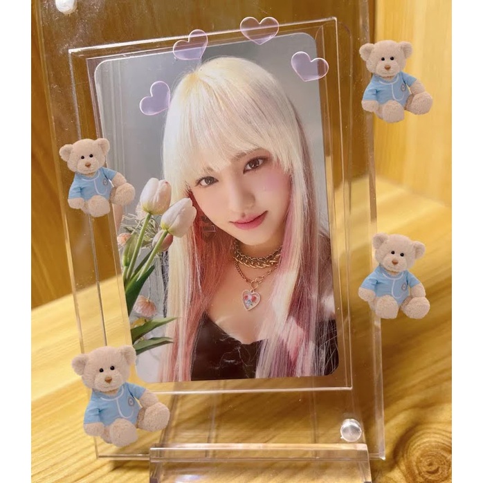 Khung ảnh đựng card acrylic trong suốt 1 ô và 2 ô