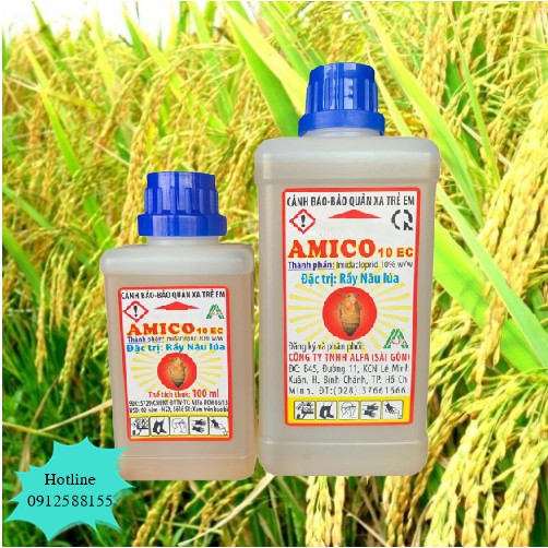 Amico 10EC Thuốc trị rầy nâu, bọ trĩ cho cây trồng