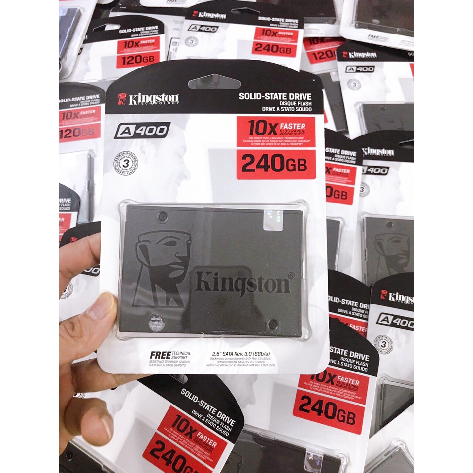 Ổ Cứng SSD Kingston 240GB 2.5 inch SATA3 Chính Hãng - Bảo hành 36 tháng