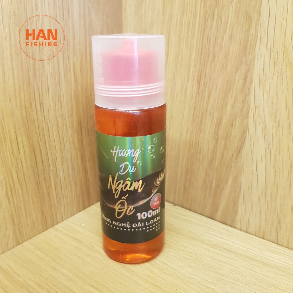 Hương Dụ Ngâm Ốc Sa Phạm 100ml – Tinh chất Dụ Trắm Đen - Han Fishing