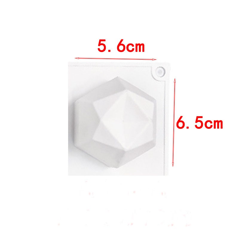 Khuôn Silicon Đa Mặt,  RUBIK'S CUBE - Dụng Cụ Làm Nến Thơm Handmade
