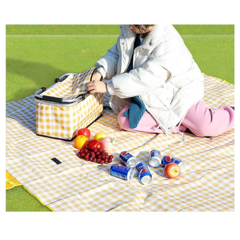 Thảm trải Picnic dã ngoại cực xinh xắn 145x200cm