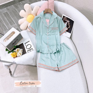 Pyjama Mặc Nhà - Đồ Bộ Pyjama Lụa Latin Thoải Mái - FreeSize
