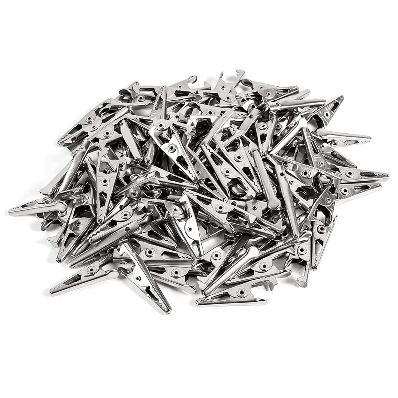 Set 100 kẹp cá sấu mini 27mm/ 1.06 inch đa năng tiện lợi
