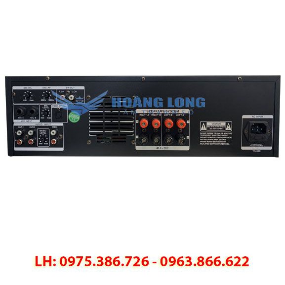 CỤC ĐẨY LIỀN VANG X7 Limited DAC cực sang, oánh cực mạnh, vang nhại hay, dễ chỉnh, đẩy đủ cổng kết nối - Hàng chính hãng