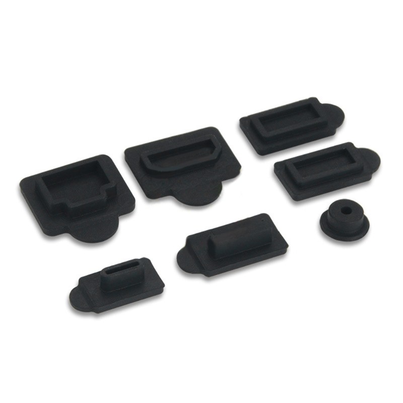 Set 7 nút silicon chống bụi dành cho bảng điều khiển máy chơi game Ps5