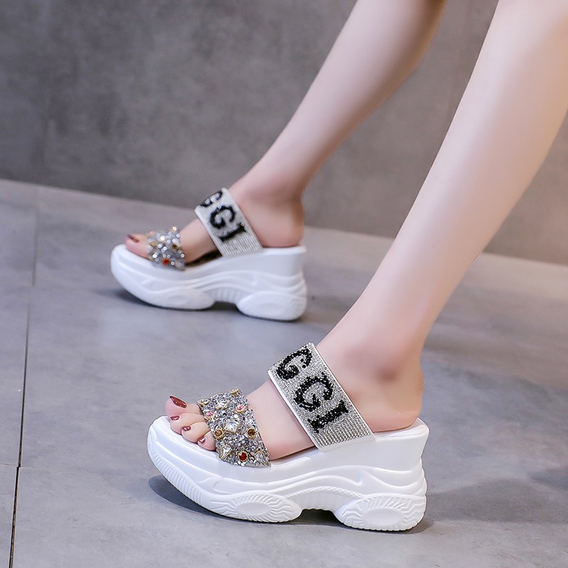 🌈Dép Sandal Đế Xuồng Dày Dặn Thời Trang Mùa Hè 2023 Cho Nữ