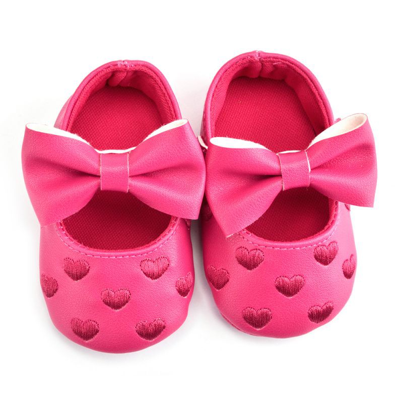 Giày Moccs Da PU Đế Mềm Chống Trượt Phối Tua Rua Cho Bé Sơ Sinh 0-18 Tháng Tuổi