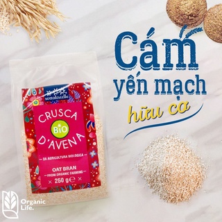 Cám yến mạch hữu cơ Sottolestelle 250g Date 2023