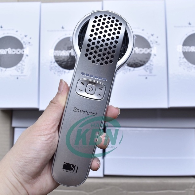 Máy Điện Di Tinh Chất Nóng Lạnh Smart Cool Hàn Quốc, Máy massage mặt, nâng cơ mặt