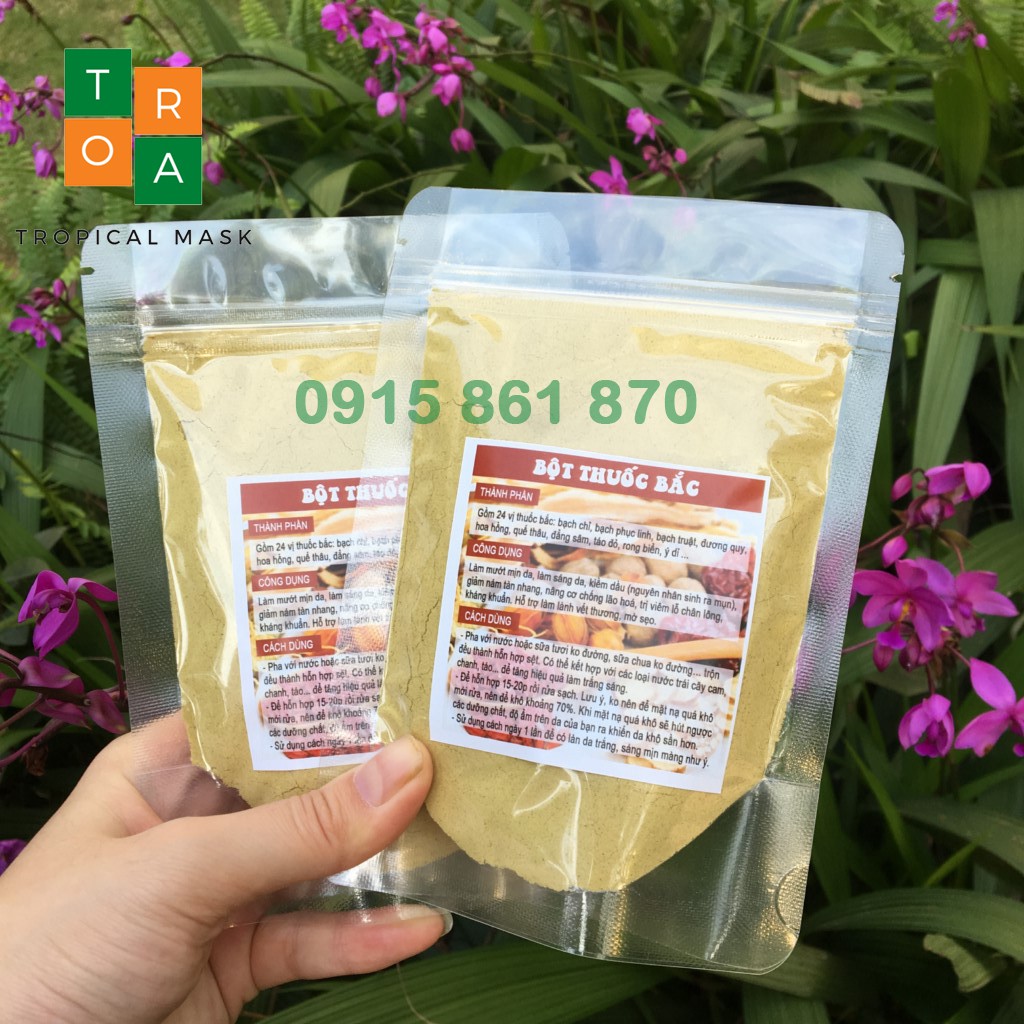 Bột Thuốc Bắc Handmade - Trắng Da, Giảm Mụn & Trẻ Hóa | BigBuy360 - bigbuy360.vn