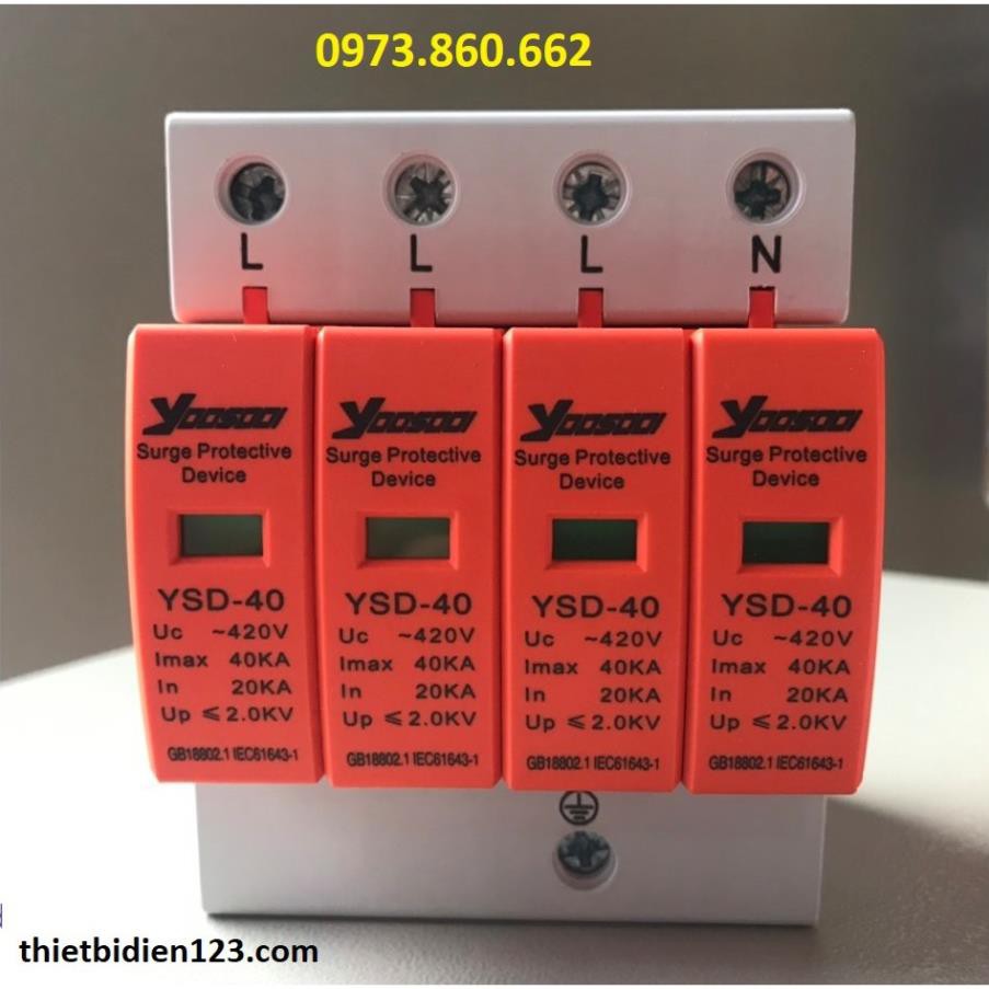 Chống sét lan truyền AC 2P 40kA - 4P 40kA -TBĐ