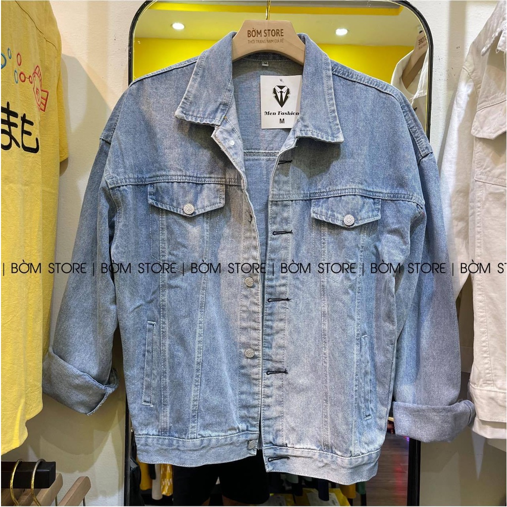 Beacon Denim (Bờm Store) - Áo khoác jean nam họa tiết