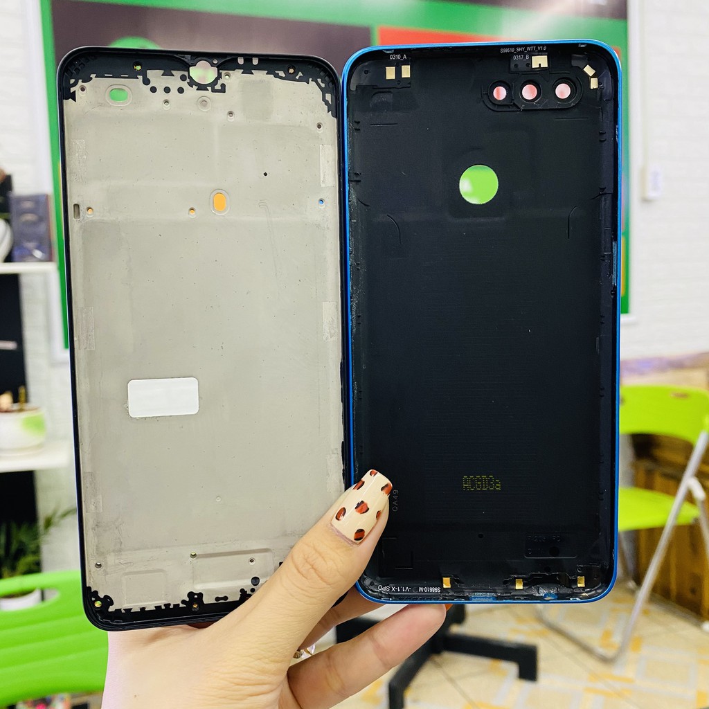 Vỏ bộ Điện thoại OPPO A12 CPH2083 đẹp chất lượng cao, như zin, hàng nấu máy