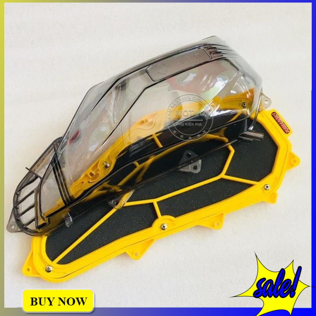 Combo 2 món lọc gió panther outside + ốp bầu lọc gió Zhipat trong suốt Vario 2018-2019 125i/150i
