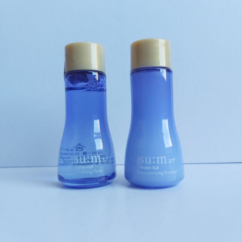 Cặp nước hoa hồng và sữa dưỡng sum xanh Cấp nước, giảm mụn, se khít chân lông - Sum37 water full 20ml | BigBuy360 - bigbuy360.vn