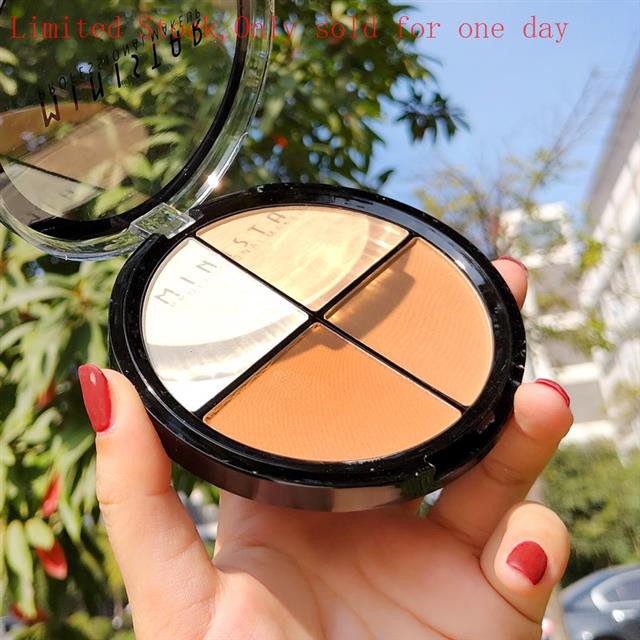 (Hàng Mới Về) Phấn Bắt Sáng Tạo Khối Ba Chiều Trang Điểm Chuyên Nghiệp