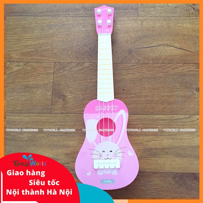 Đàn guitar Ukulele đồ chơi xinh xắn dành cho bé